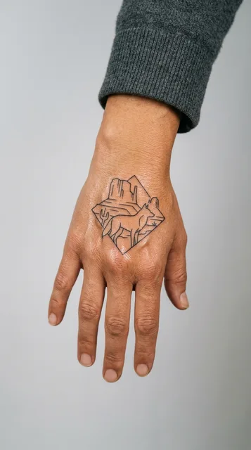 Tattoo on the hand