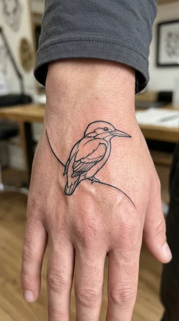 Tattoo on the hand