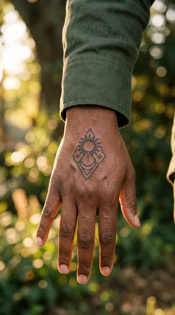 Tattoo on the hand