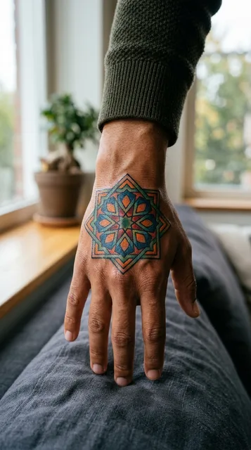 Tattoo on the hand