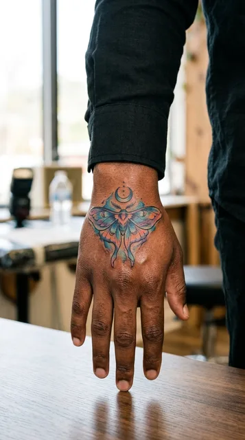 Tattoo on the hand