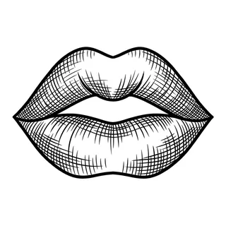 Black and white blackwork tattoo design, drawn flat for a knee tattoo