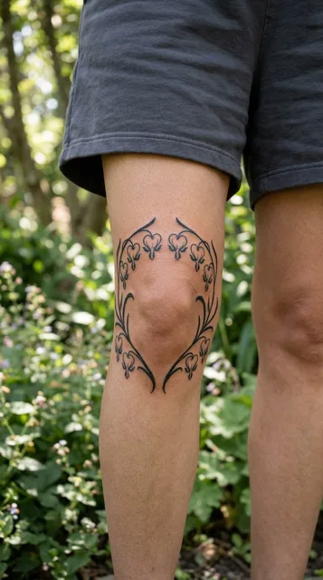 Tattoo on the knee