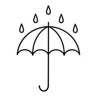 Black and white fine line tattoo design, outline stencil for a palm tattoo