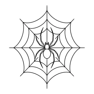 Black and white fine line tattoo design, outline stencil for a palm tattoo