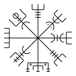 Black and white fine line tattoo design, outline stencil for a palm tattoo