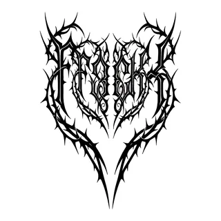 Black and white blackwork ornament tattoo design, drawn flat for a shin tattoo