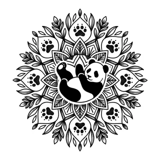 Black and white blackwork tattoo design, drawn flat for a shoulder tattoo