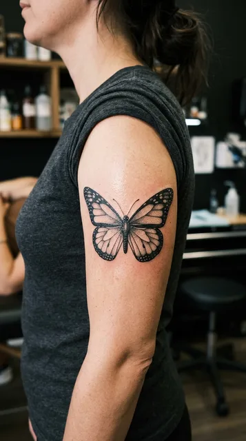 Tattoo on the shoulder