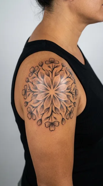 Tattoo on the shoulder