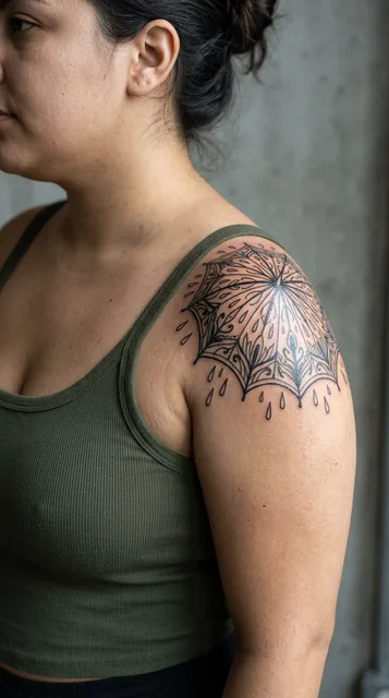 Tattoo on the shoulder