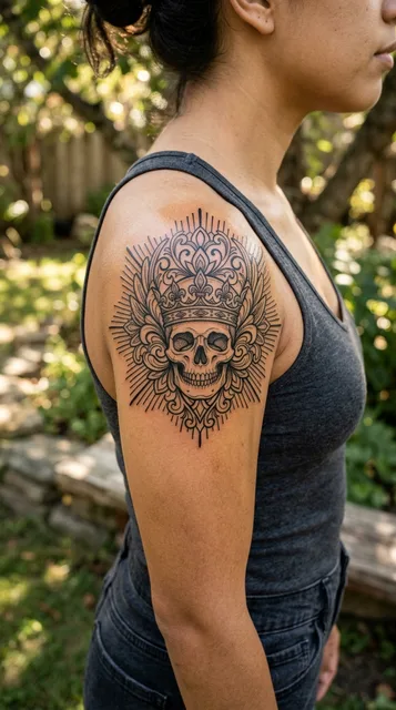 Tattoo on the shoulder