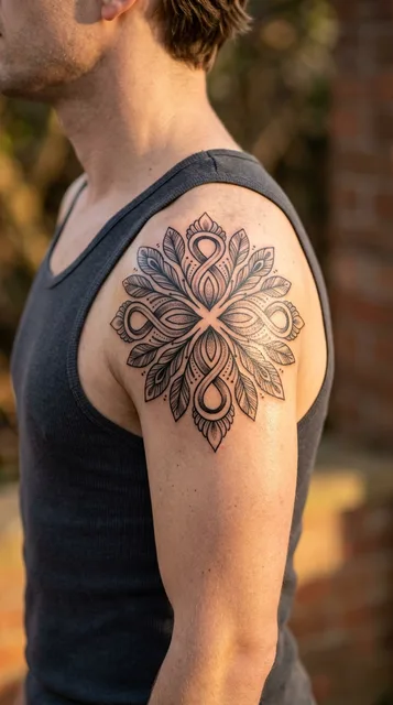 Tattoo on the shoulder