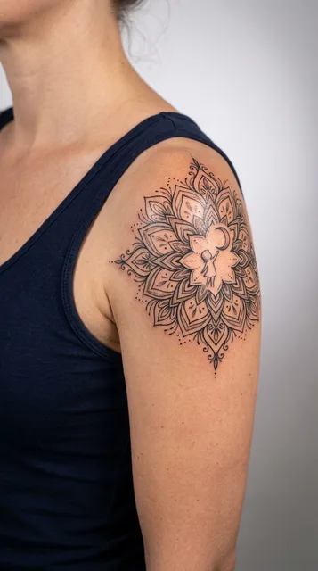 Tattoo on the shoulder