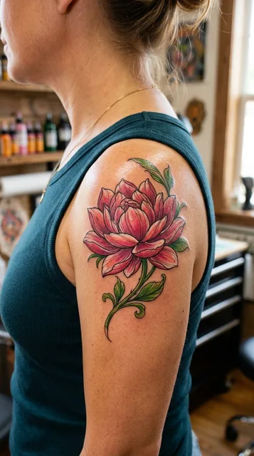Tattoo on the shoulder