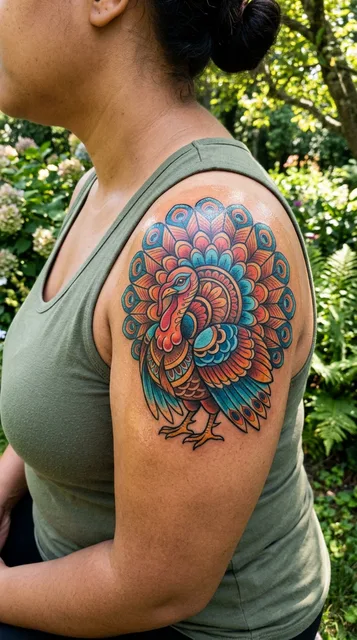 Tattoo on the shoulder