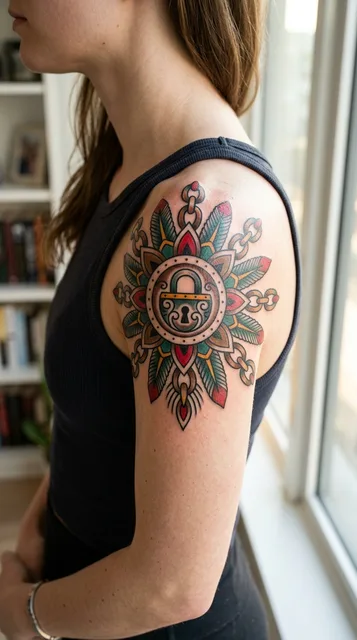 Tattoo on the shoulder