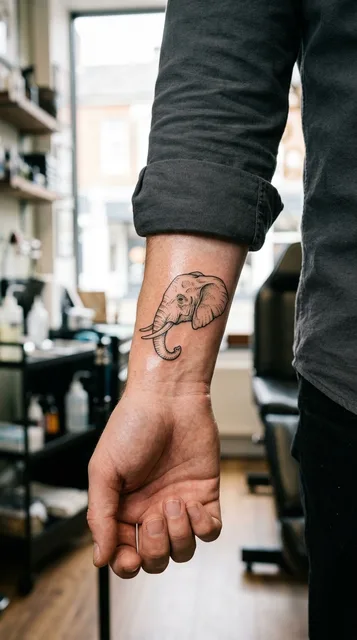 Tattoo on the wrist