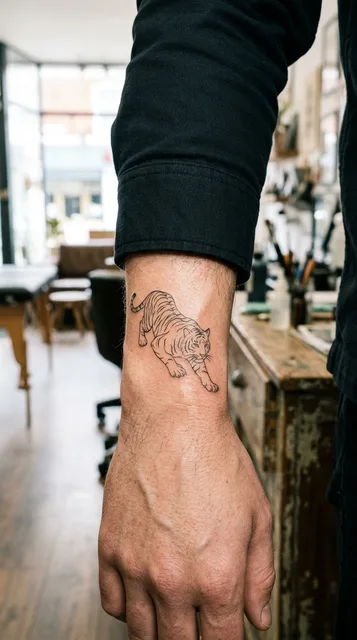 Tattoo on the wrist