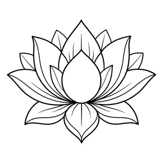 Black and white fine line tattoo design, outline stencil for a wrist tattoo