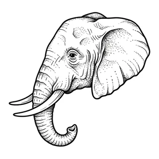 Black and white fine line tattoo design, outline stencil for a wrist tattoo