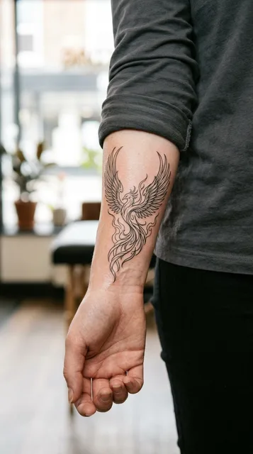 Tattoo on the wrist