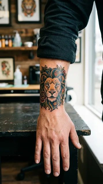 Tattoo on the wrist