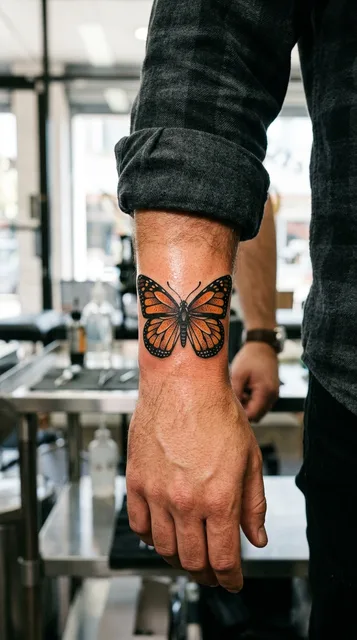 Tattoo on the wrist