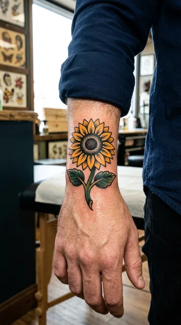 Tattoo on the wrist