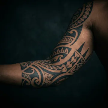 Tribal tattoo style